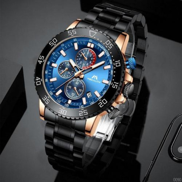 Megalith 8087M Black-Cuprum-Blue