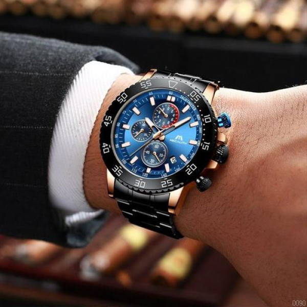 Megalith 8087M Black-Cuprum-Blue