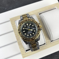 Rolex Submariner Pattern Silver-Gold