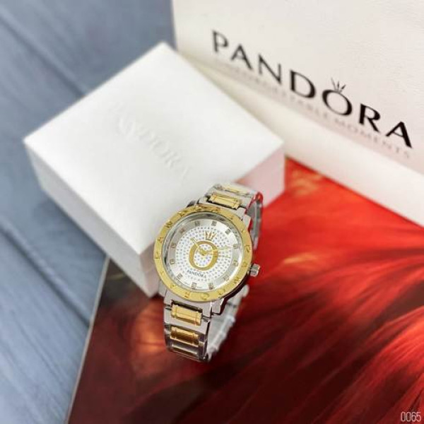 Pandora 6301 Z Diamonds Silver-Gold-Silver, 1036-0065, Pandora