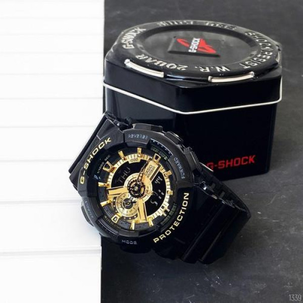 Casio G-Shock GA-110 Black-Gold New