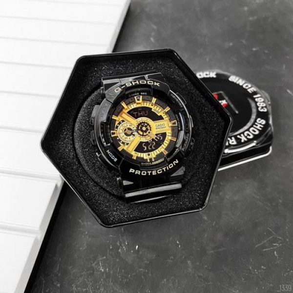 Casio G-Shock GA-110 Black-Gold New