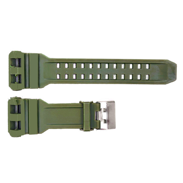 Ремінець для годинника Skmei 1520 army green 1051-0521