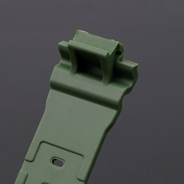 Ремінець для Casio G-Shock DW-5600/6900/G-5600/GW-M5610 Army Green Black
