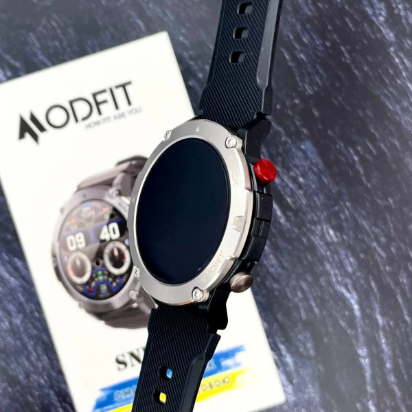Умные часы Modfit Sniper Black-Silver 36 мм
