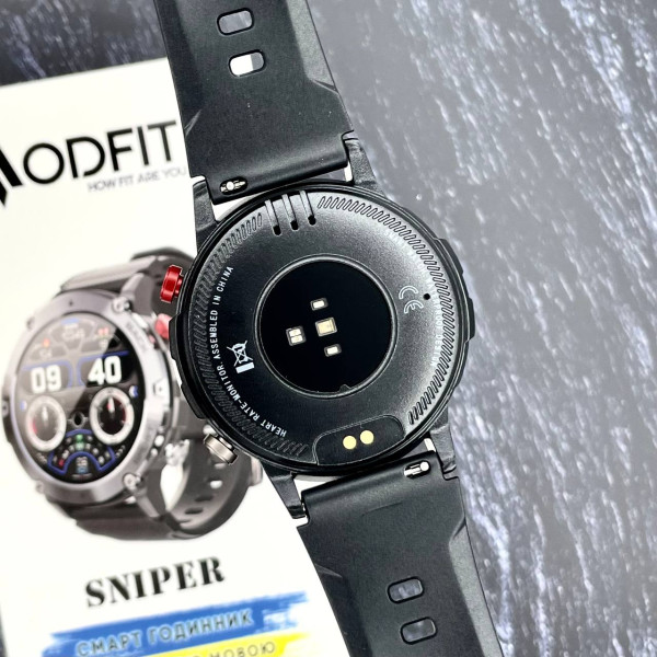 Умные часы Modfit Sniper Black-Silver 36 мм