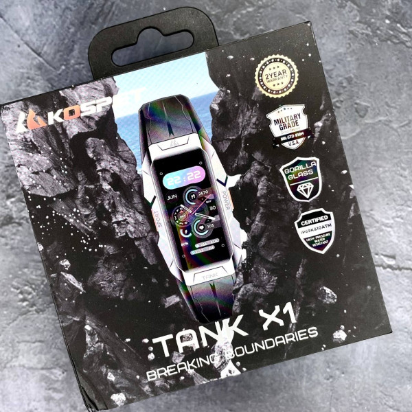 Розумний годинник Kospet Tank X1 Silver