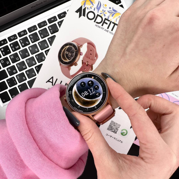 Розумний годинник Modfit Allure Gold-Pink