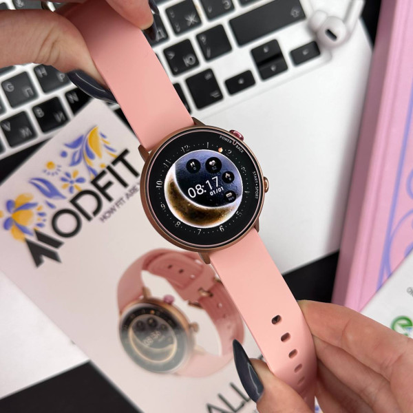 Розумний годинник Modfit Allure Gold-Pink