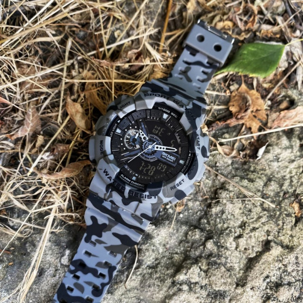 Skmei 1688 Gray-Black Military