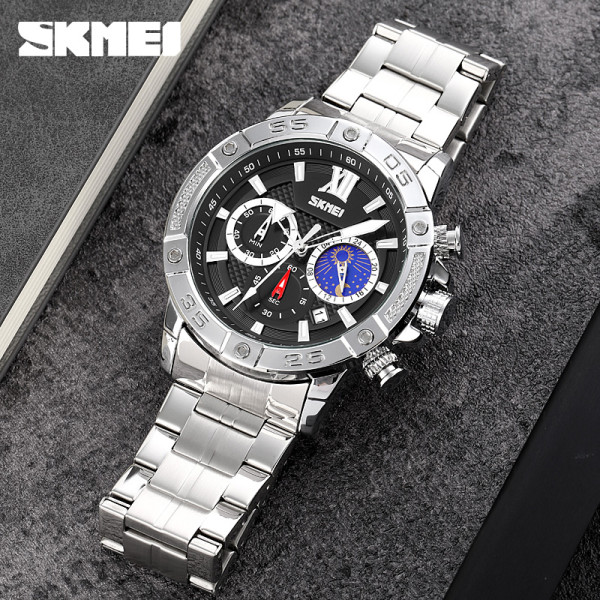 Skmei 9235SIBK Silver-Black
