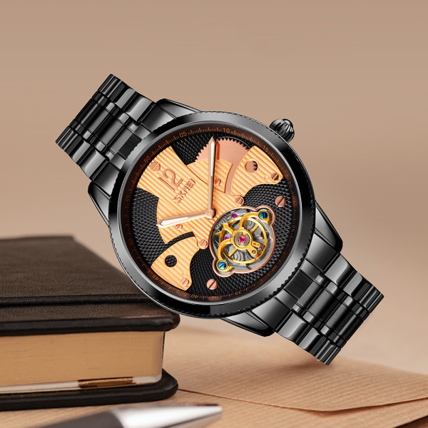 Skmei 9205BKRG Black-Rose Gold