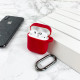 Чехол Airpods 1/2 Silicone Case Slim Hibiscus