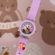 Дитячий годинник Better 005 Flowers Purple-White