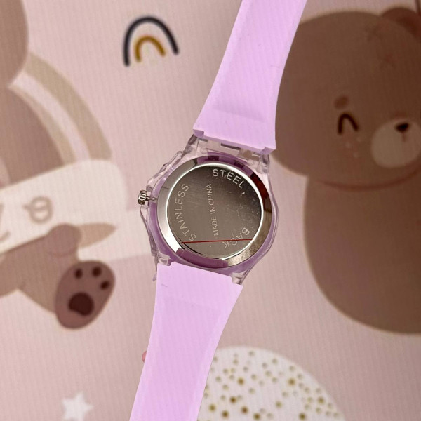 Дитячий годинник Better 005 Flowers Purple-White