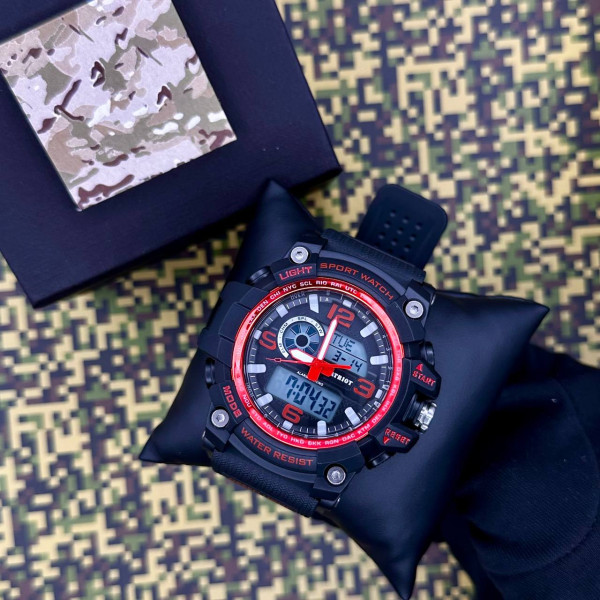 Часы наручные Patriot 012RD Black-Red