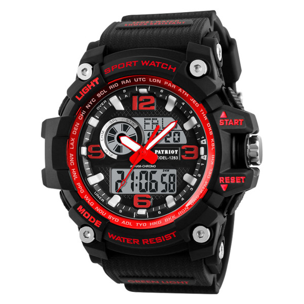 Часы наручные Patriot 012RD Black-Red