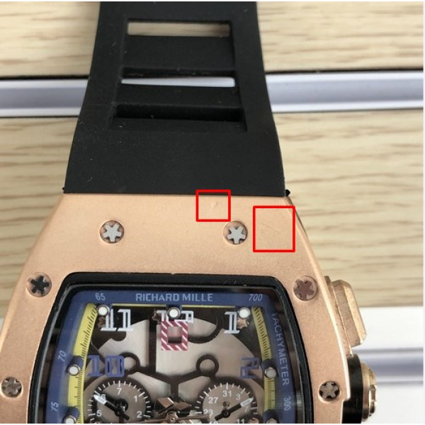 Richard Mille Automatic Gold-Black