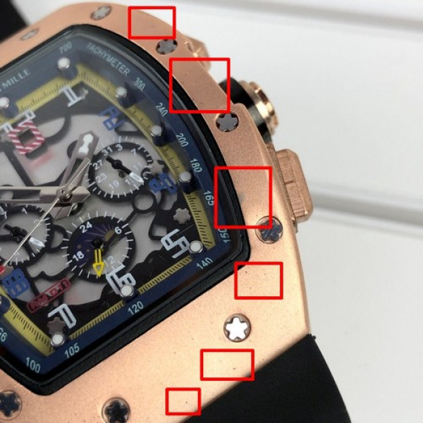 Richard Mille Automatic Gold-Black