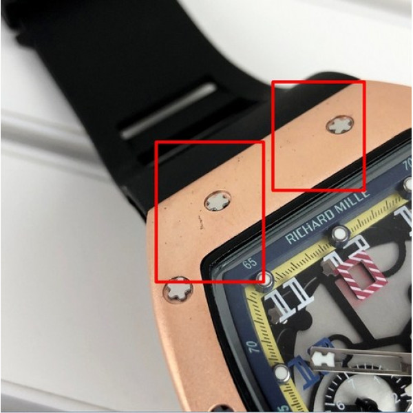 Richard Mille Automatic Gold-Black