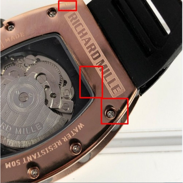 Richard Mille Automatic Gold-Black