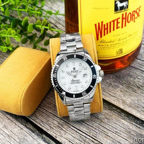 Rolex Submariner 2128 Silver-Black-White