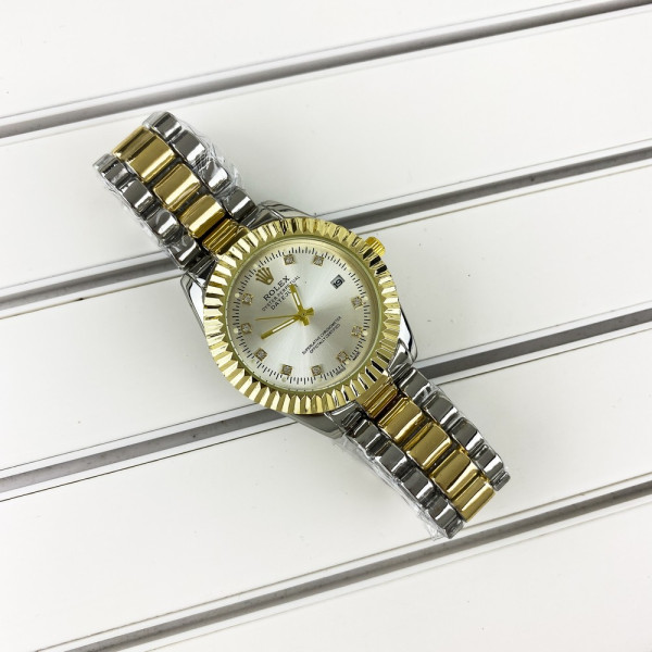 Rolex A228 Silver-Gold-White