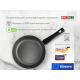 Сковорода Brizoll GRAPHITE 26 см с антипригарным покрытием