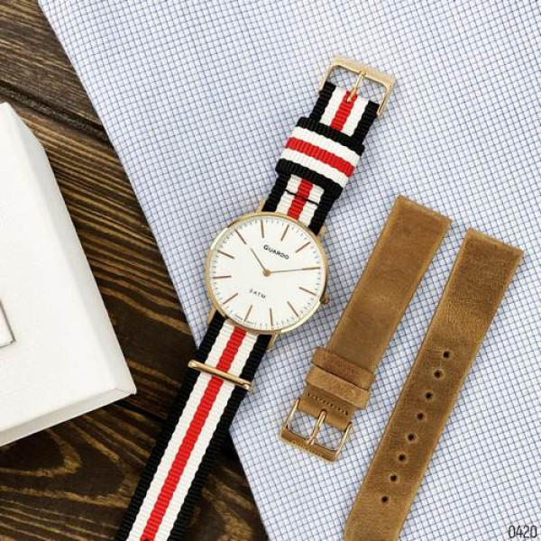 Guardo 11014-6 Brown-Cuprum-White