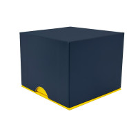 Коробка для годинника Soft-Touch Black Blue-Yellow 1000-0323