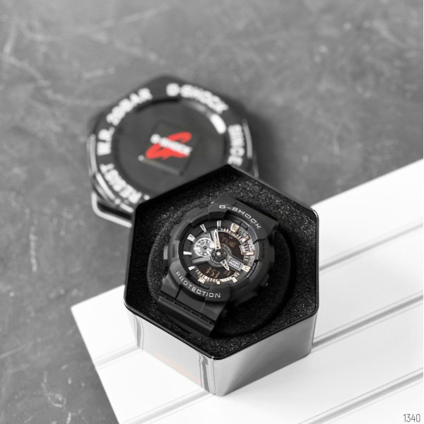 Casio G-Shock GA-110 Black-Silver New