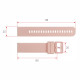 Ремінець для смарт годинника K26H Pink