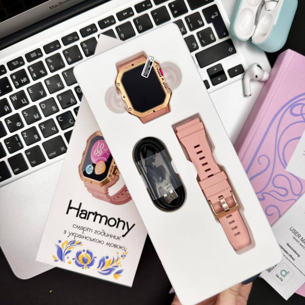 Розумний годинник Modfit Harmony Gold-Pink