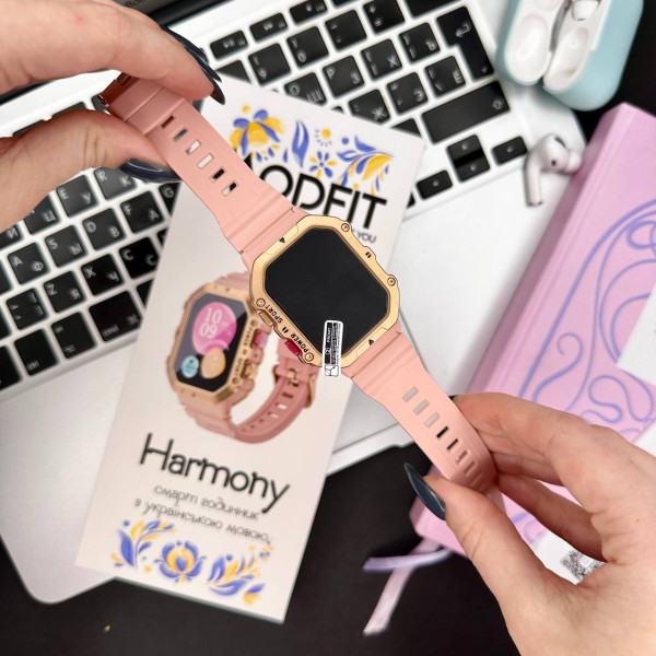 Розумний годинник Modfit Harmony Gold-Pink
