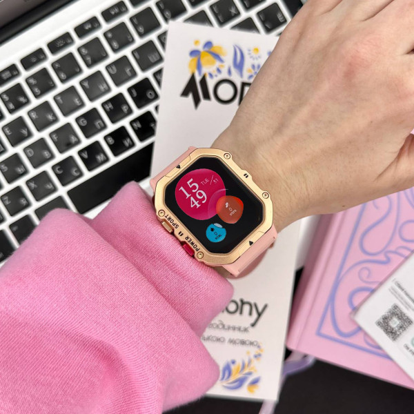 Розумний годинник Modfit Harmony Gold-Pink