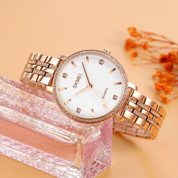 Skmei 2006RGWT Rose-Gold-White