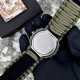 Годинник наручний Patriot 005CMGRSU ЗСУ Зелений камуфляж Паракордовий ремінець Army Green + Коробка.