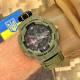 Годинник наручний Patriot 005AGSU ЗСУ  Паракордовий ремінець Army Green + Коробка.