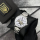 Годинник наручний Patriot 022 Silver-White Mechanic Metall Не Забуду Дім