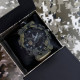 Годинник наручний Patriot 005 Тризуб золото Camo Green Паракордовий ремінець Khaki + Коробка.