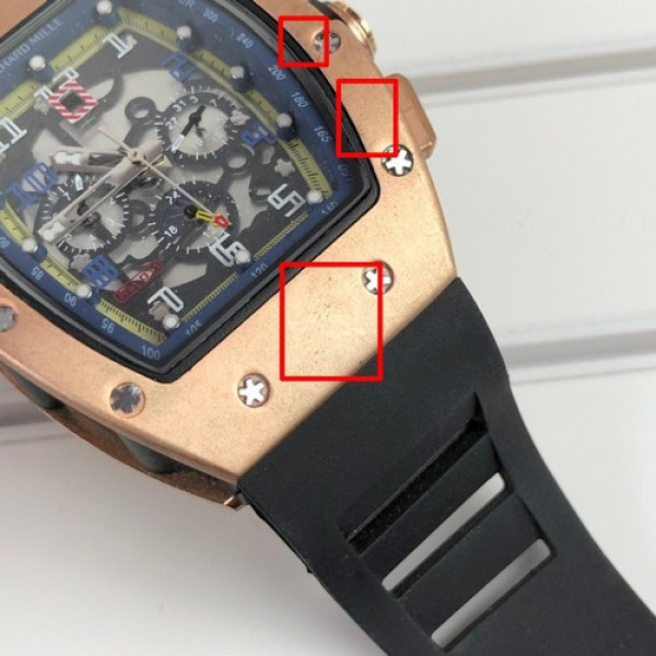 Richard Mille Automatic Gold-Black