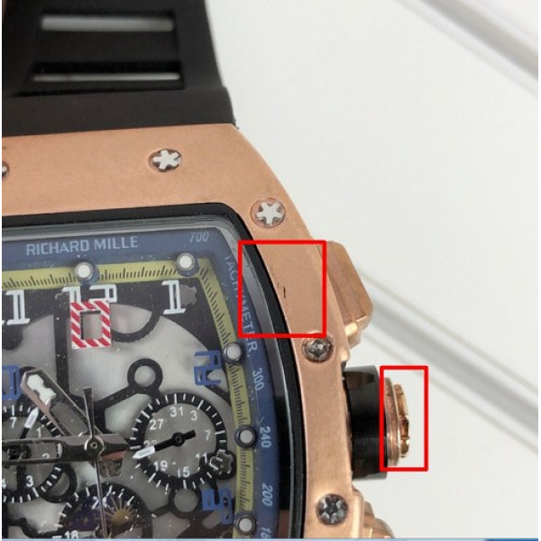 Richard Mille Automatic Gold-Black