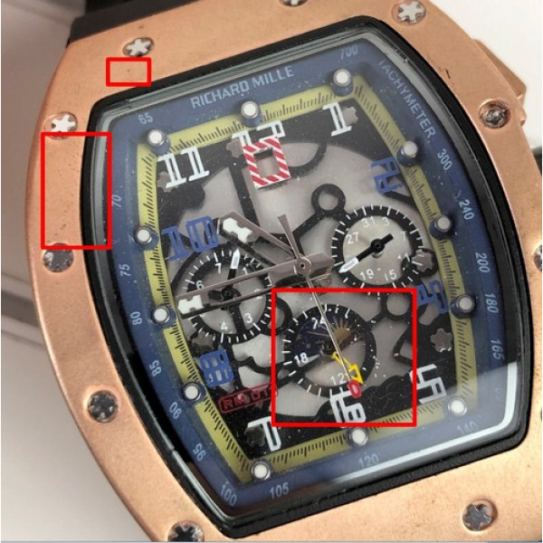 Richard Mille Automatic Gold-Black