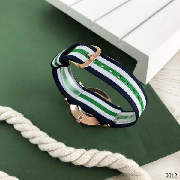 Daniel Wellington 38 мм Blue-White-Cuprum