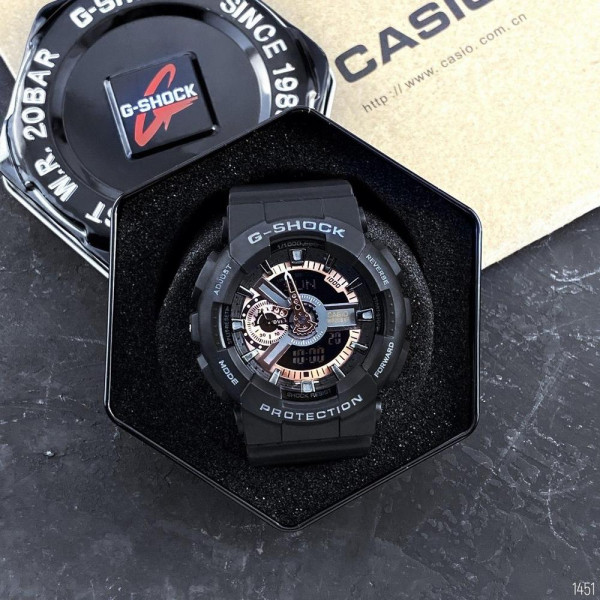 Casio G-Shock GA-110 Black-Cuprum