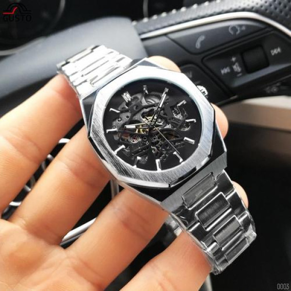 Gusto Skeleton Silver-Black, 1031-0003, Gusto