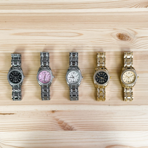 Michael Kors MK-A228 Silver-Pink