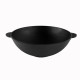 Чавунна сковорода Brizoll WOK 300х103 мм 4.7 л з чавунною кришкою