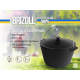 Казан чавунний туристичний Brizoll 8 л з кришкою