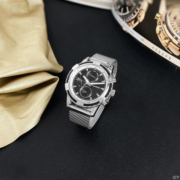 Guardo B01352(2)-1 Silver-Black